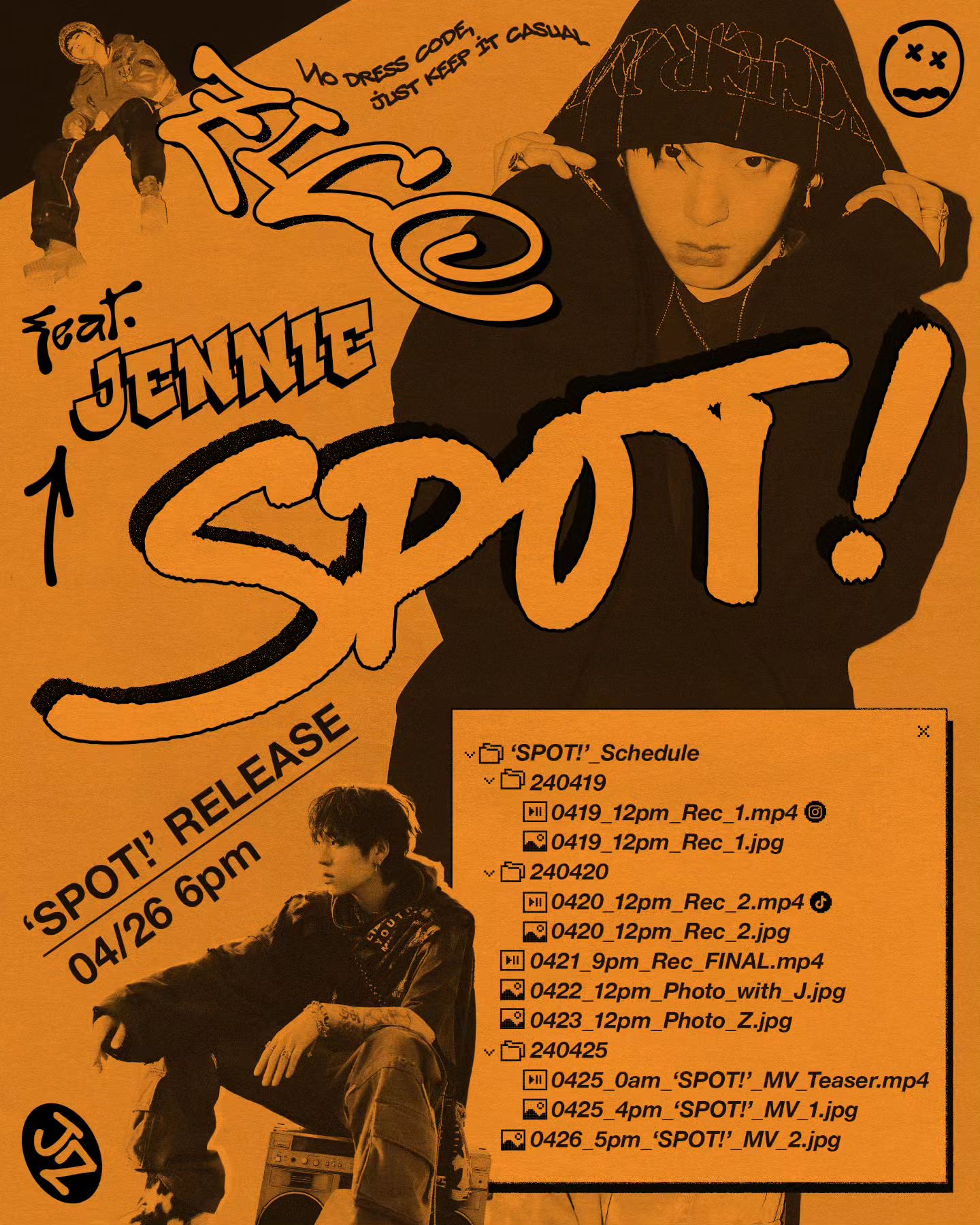 ZICO‘s “SPOT!” feat. Jennie Download MP3 Leak Free